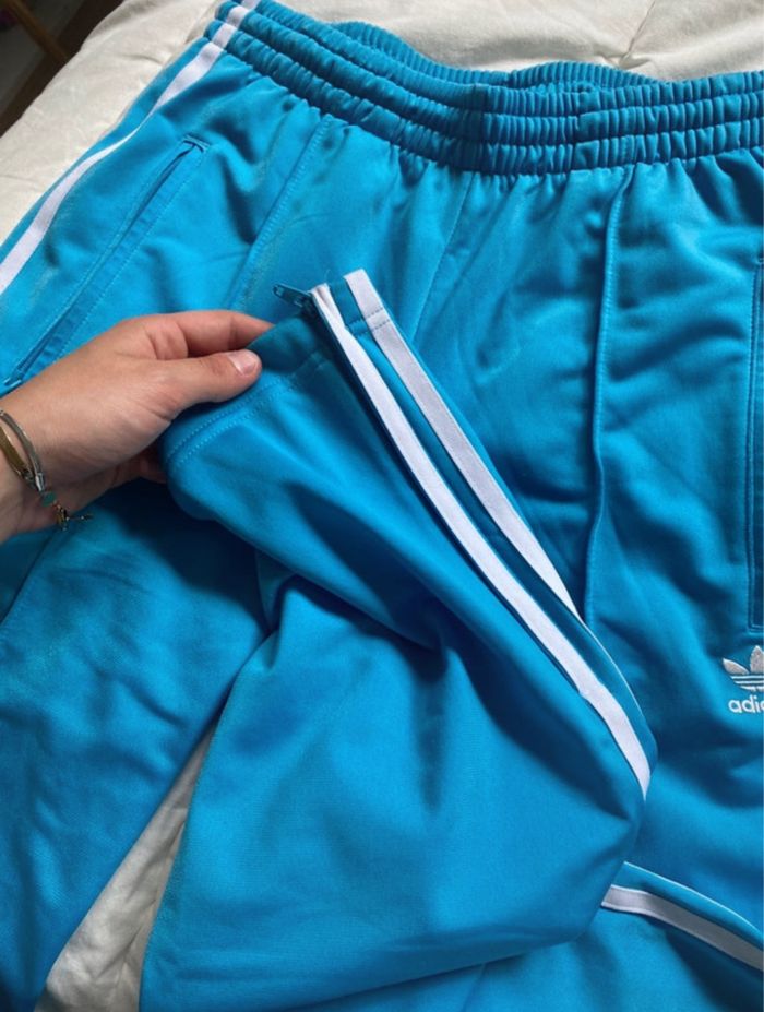 Jogging adidas bleu - photo numéro 3