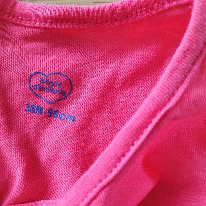 🩷 Combishort 36 mois Mots d'enfants #emyfleury_36moisfille - photo numéro 3