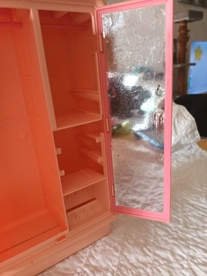 Dressing barbie mattel vintage bedroom 1977 - photo numéro 4