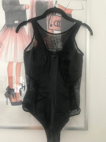 Body undiz dentelle et simili cuir S