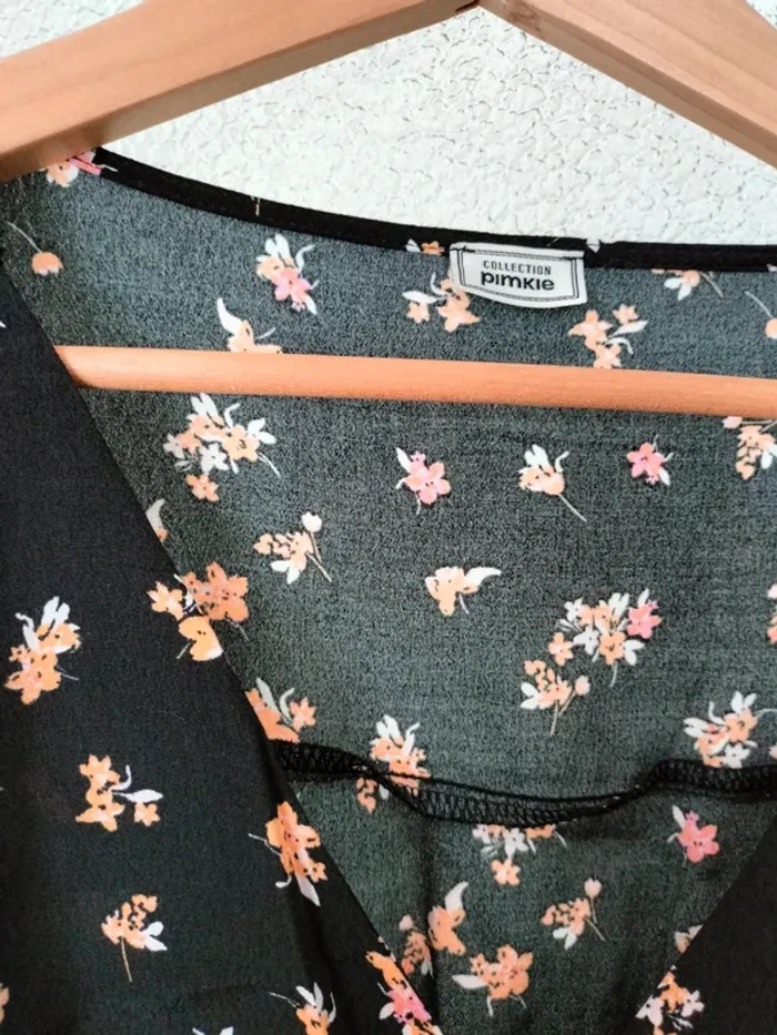 Robe d'été noir Pimkie taille 36 - photo numéro 4
