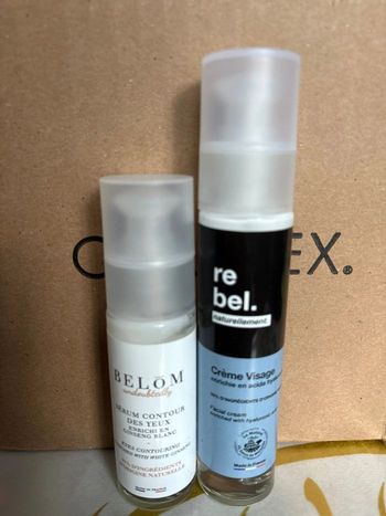 Sérum yeux + crème visage Homme