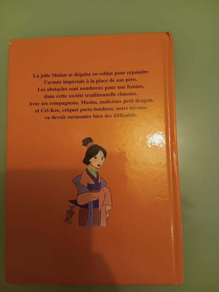 Livre disney mulan - photo numéro 2