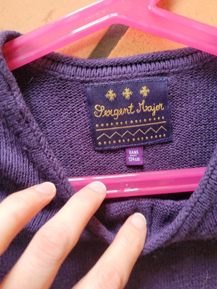 Robe chaude sergent major 9 ans - photo numéro 3