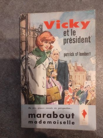 Vicky et le président Patrick St Lambert Madarout Mademoiselle 1961