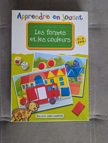 Jeu d'apprentissage Les formes et les couleurs 