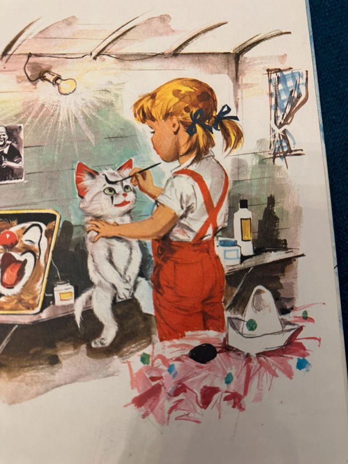 1964 Livre ancien Le cirque Caroline Grands albums Hachette Pierre Probst bd - photo numéro 5