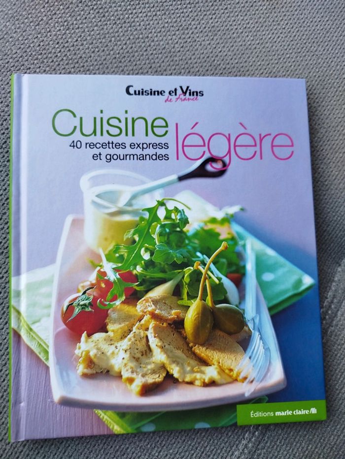 Livre cuisine légère