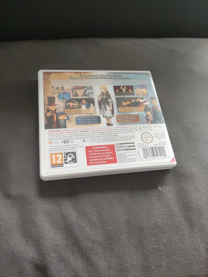 Professeur Layton vs phoenix Wright nintendo 3 ds - photo numéro 4
