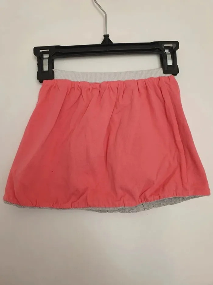 Jupe rose gros réversible la compagnie des petits taille 2 ans - photo numéro 3