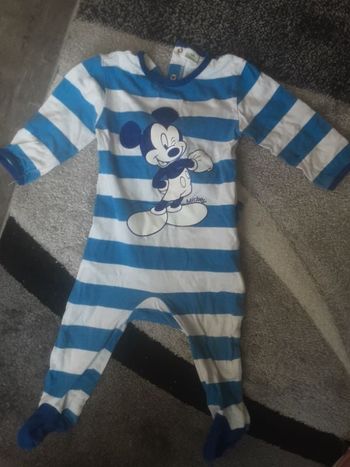 Grenouillère Mickey,  disney,  12 mois