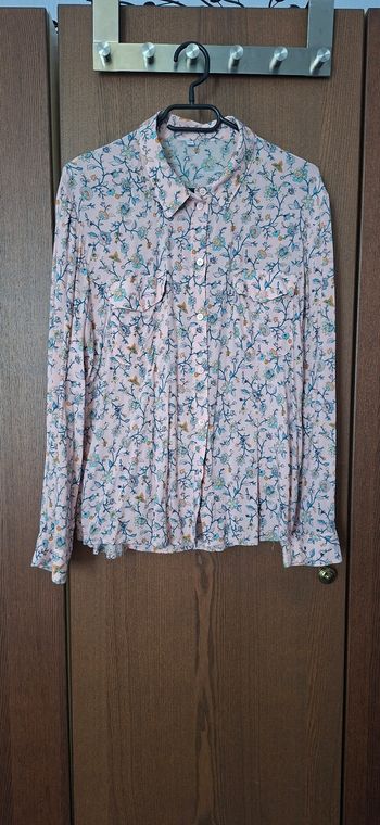 Chemise motif fleuri