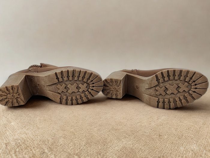 Bottines à talons marron - photo numéro 3