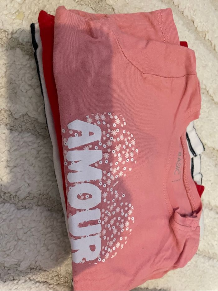 Lot 4 t-shirt manche longue - photo numéro 2