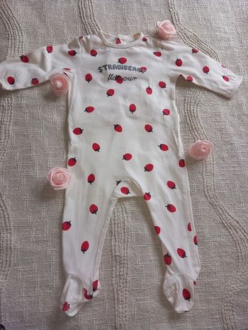 Pyjama fin fille 9 mois