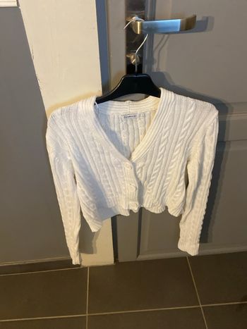 Gilet blanc taille S