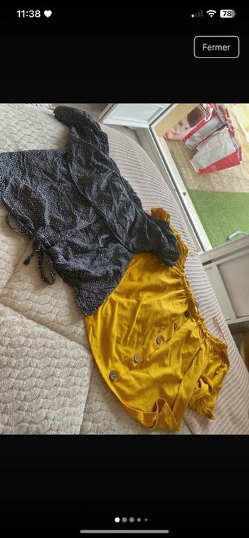 Top épaules dénudés xs