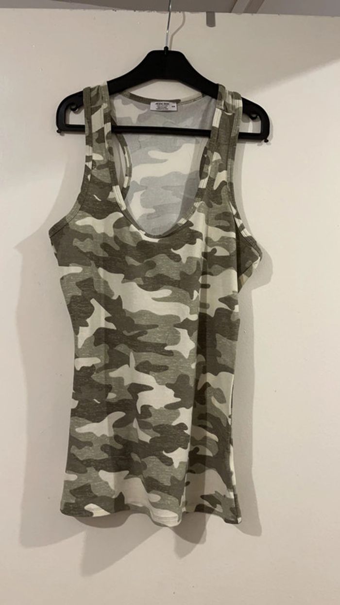 Débardeur femme militaire M emmanchures américaines