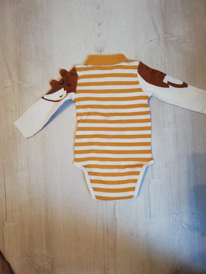 Body manches longues DPAM 6 mois - photo numéro 4