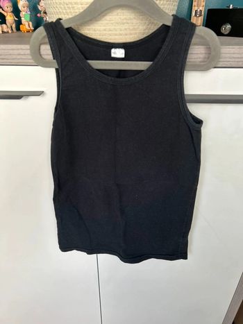 Débardeur noir 12 ans