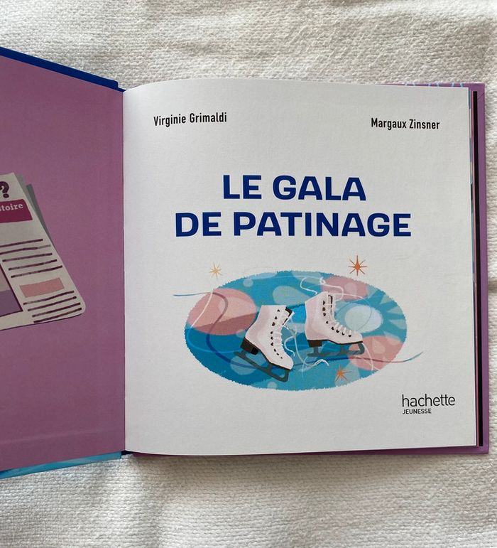 Livre 📖 Mcdo - Esprit Sportif - Le gala de patinage - NEUF - photo numéro 2