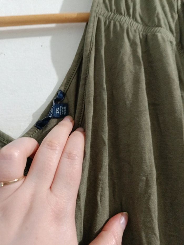 Robe longue kaki - photo numéro 3