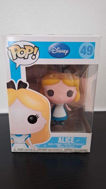 Funko pop Alice aux pays des merveilles cheshire chapelier 
