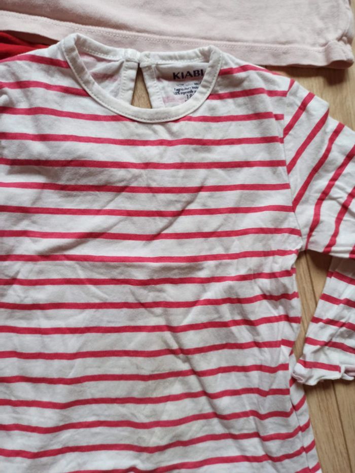Lot de 4 t-shirt manches longues - photo numéro 2