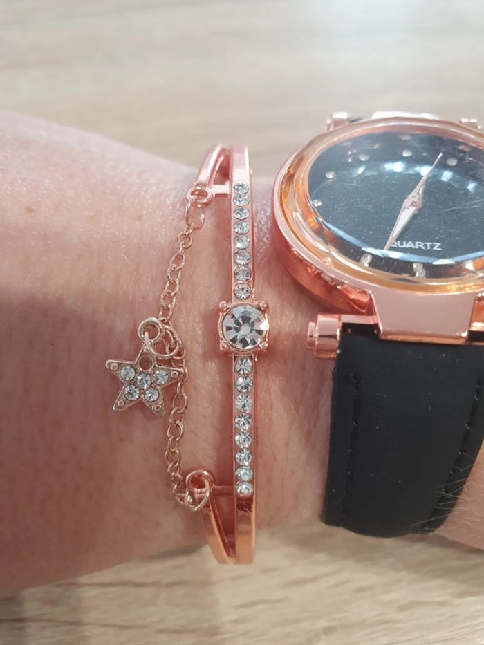 Montre et bracelet assorti - photo numéro 3