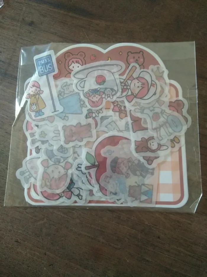 1 planche de stickers papier - photo numéro 4