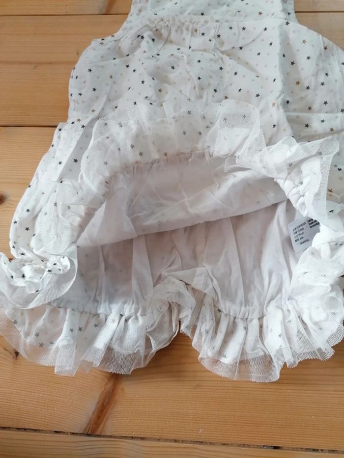 Robe étoiles froufrou tulle 12mois - photo numéro 4