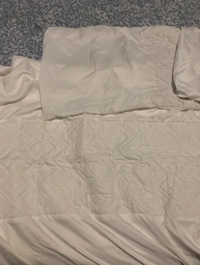 Parure de lit King size primark home effet satin - photo numéro 2