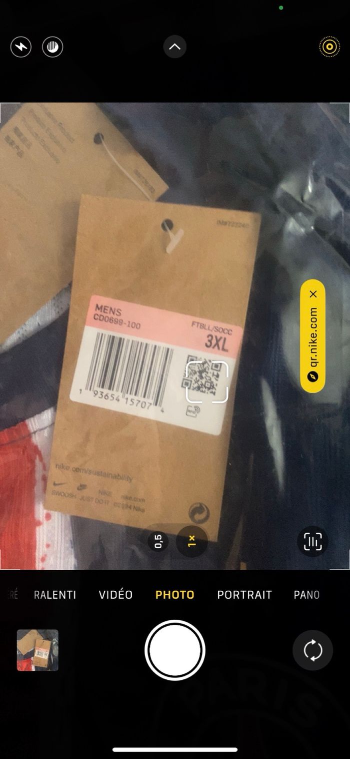 Maillot de foot PSG Étoile  officiel collector rare - photo numéro 6
