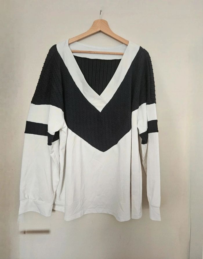 Jolie pull blouse Taille 3XL - photo numéro 2