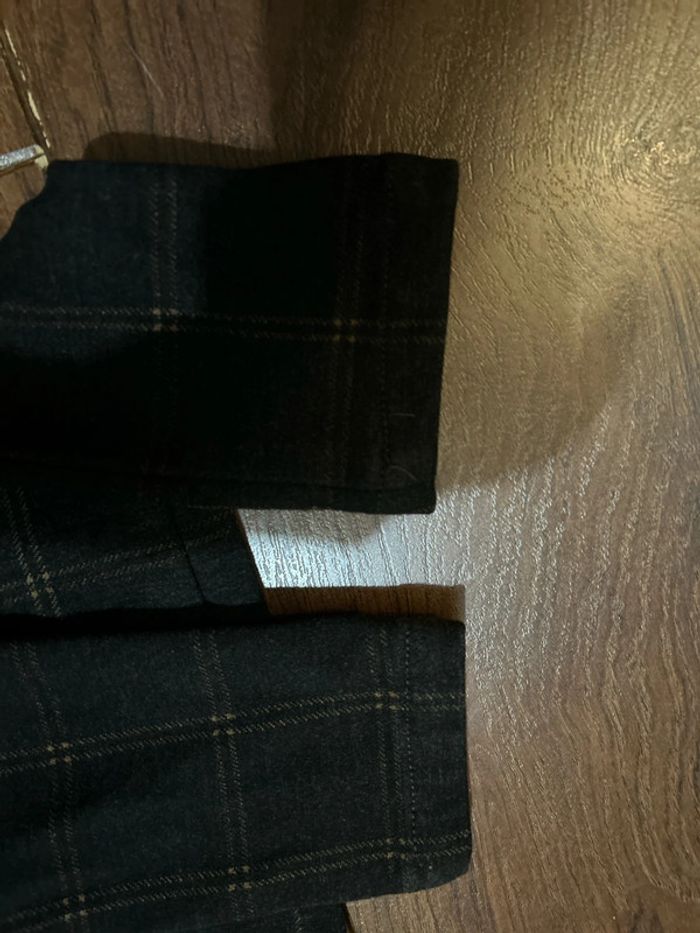 pantalon chaud à carreaux gris foncé  et beige My Chicco 3 ans - photo numéro 13