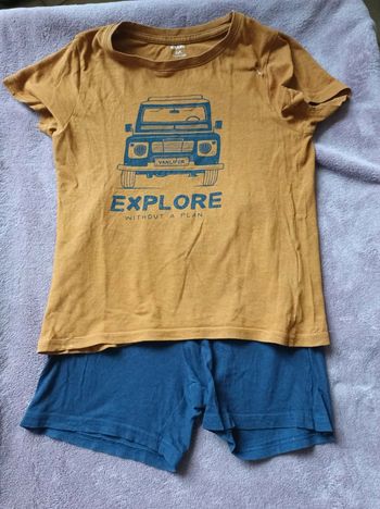 Pyjama short - Taille 6 ans. 