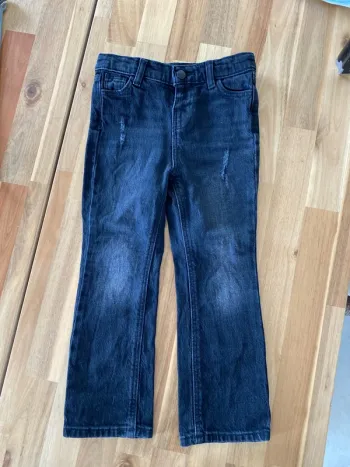 Jeans denim noir kiabi