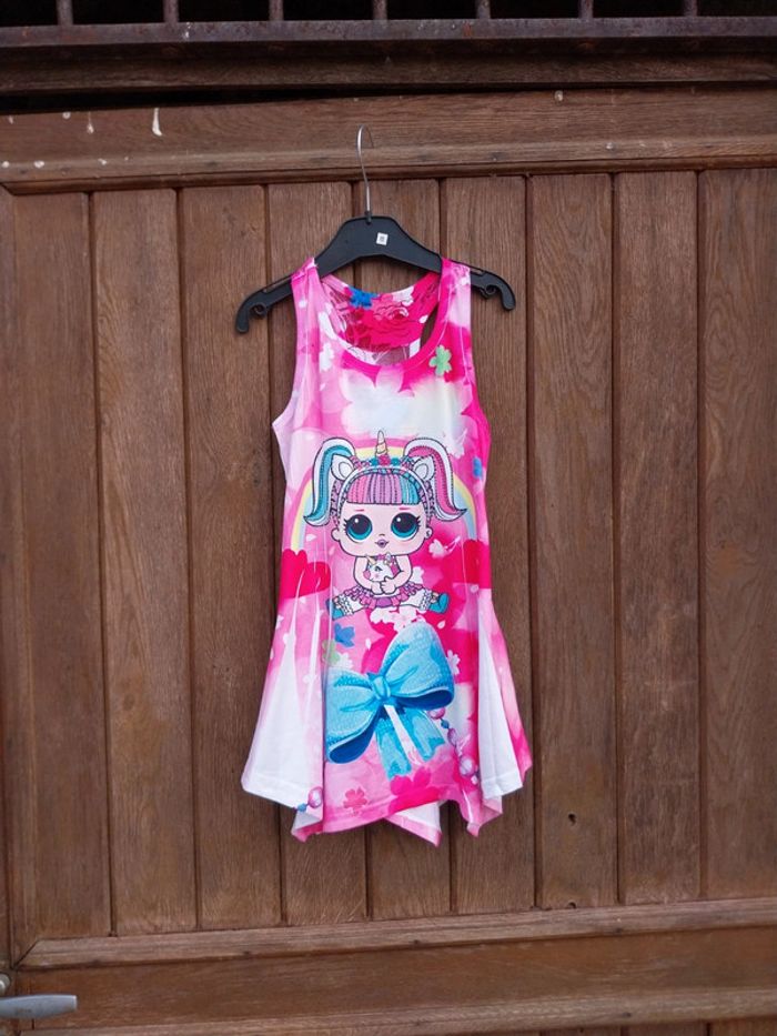 Robe bébé fille poupée lol 2 ans