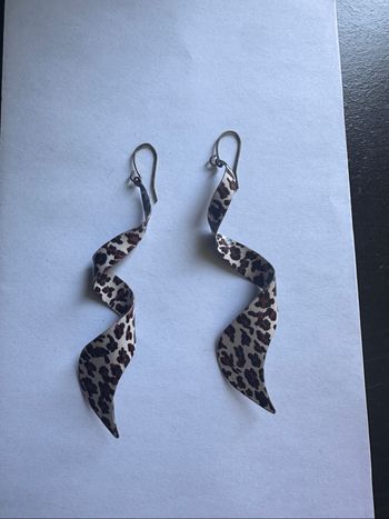 Boucles d’oreilles léopard