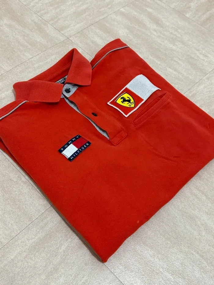 T-shirt Hilfiger x Ferrari - photo numéro 4