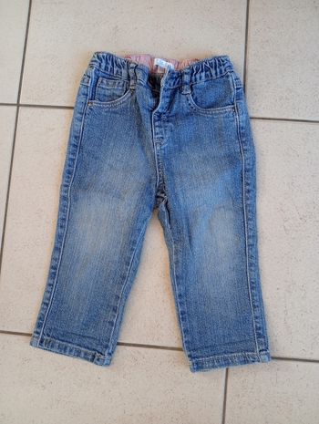 Pantalon jeans fille 18 mois Kitchoun