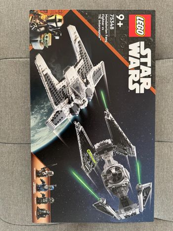 LEGO Star Wars 75348 – Mandalorian Fang Fighter vs TIE Interceptor – 957 pièces – Neuf scellé