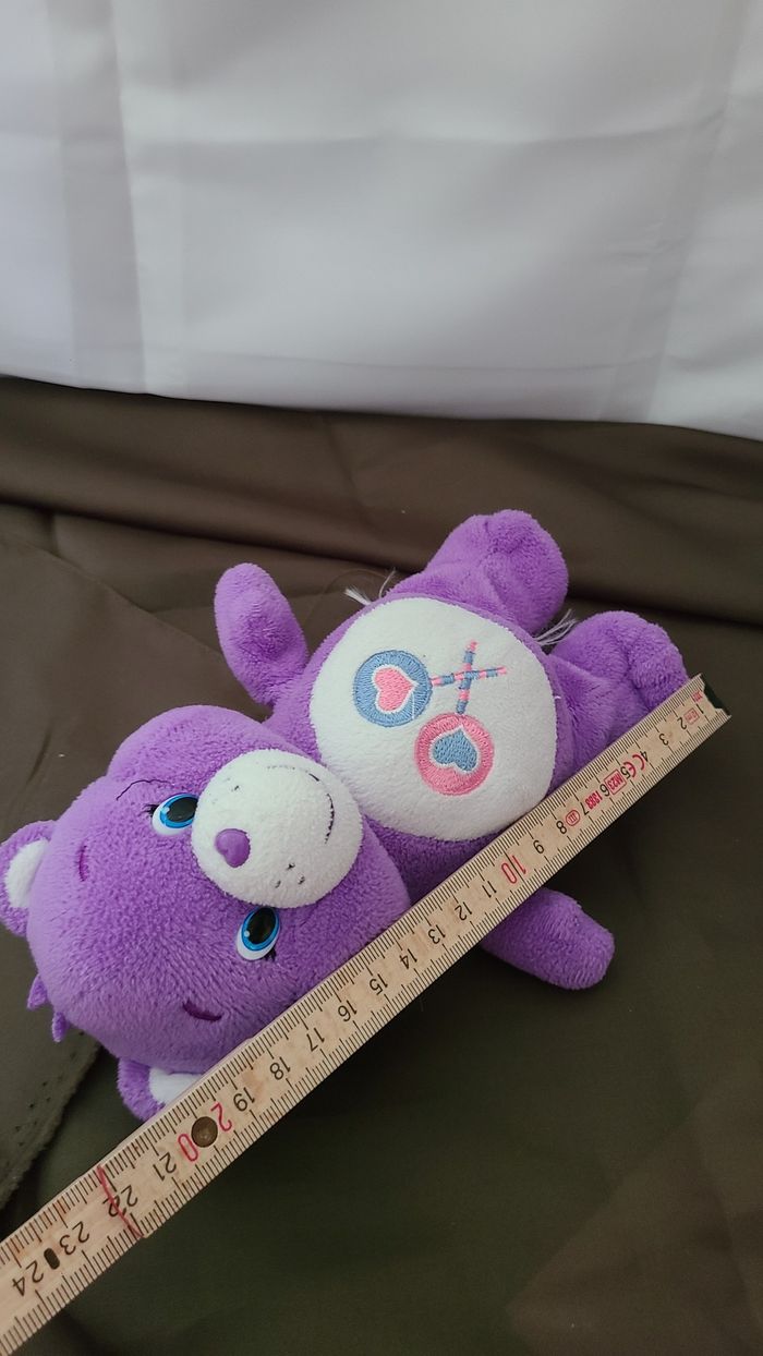 Doudou peluche HASBRO BISOUNOURS CARE BEARS TOUCALIN - photo numéro 4