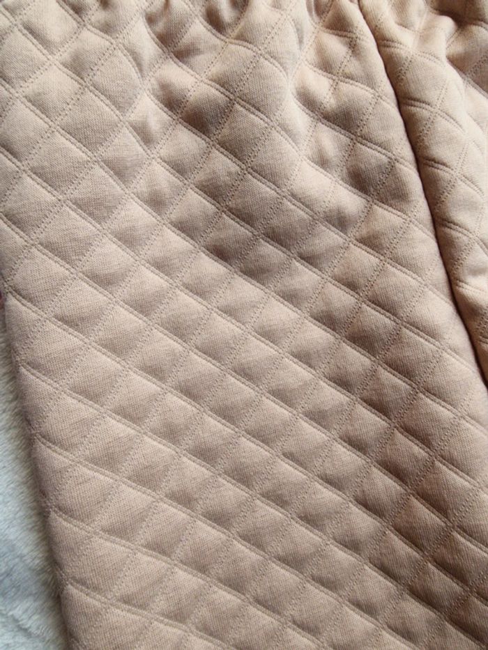 Leggings beige matelassé 6 ans - photo numéro 4