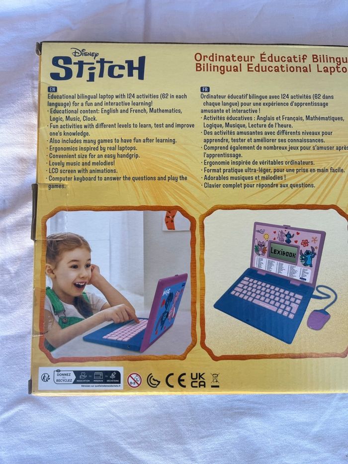 Ordinateur éducatif stitch - photo numéro 6