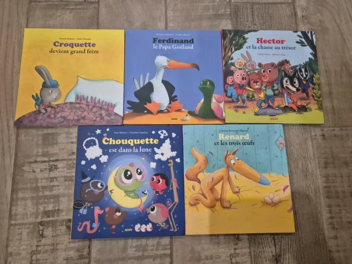 Lot de 5 livres Auzou