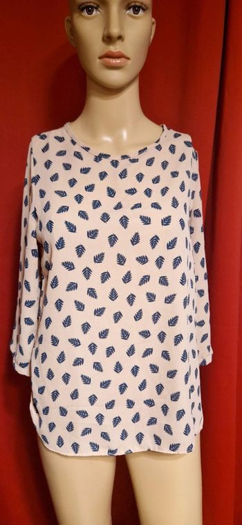 Blouse atmosphère taille34 rose