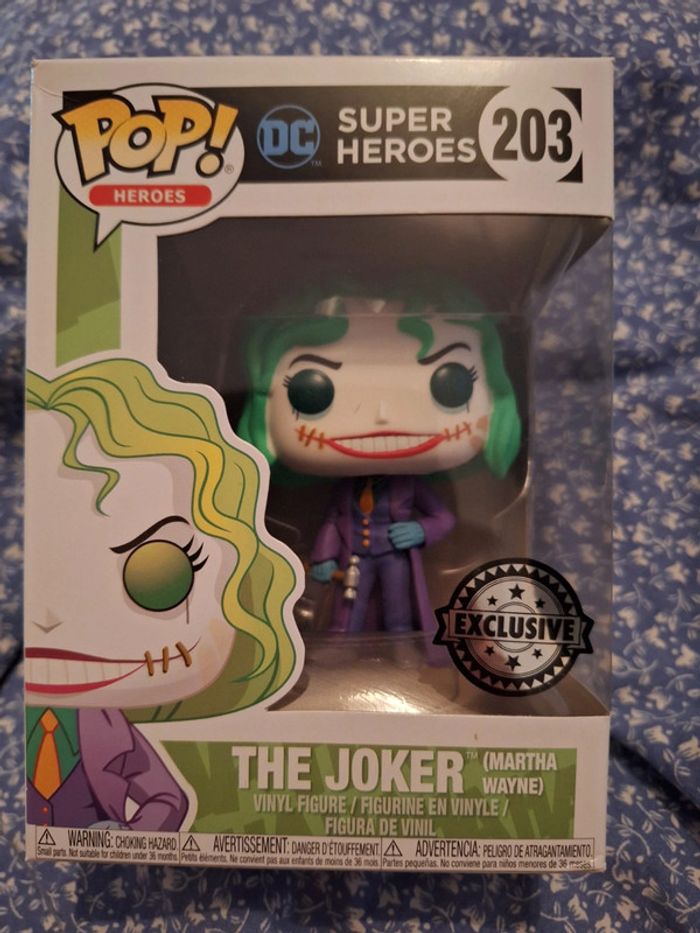Funko pop dc super heroes the joker 203