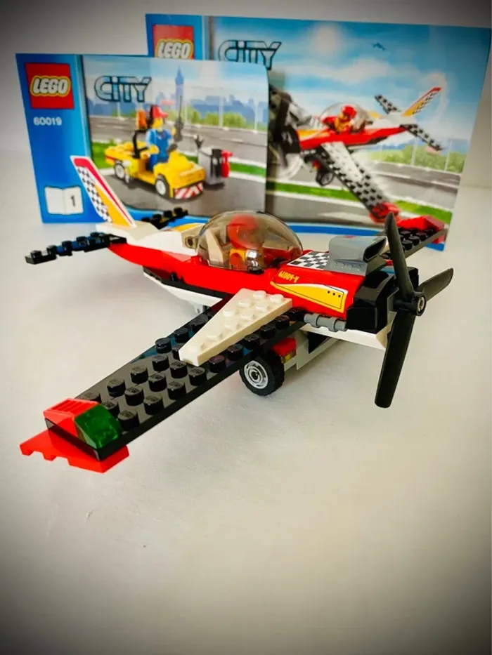 LEGO City 60019 - L’avion de Voltige - Complet avec Notice - photo numéro 4