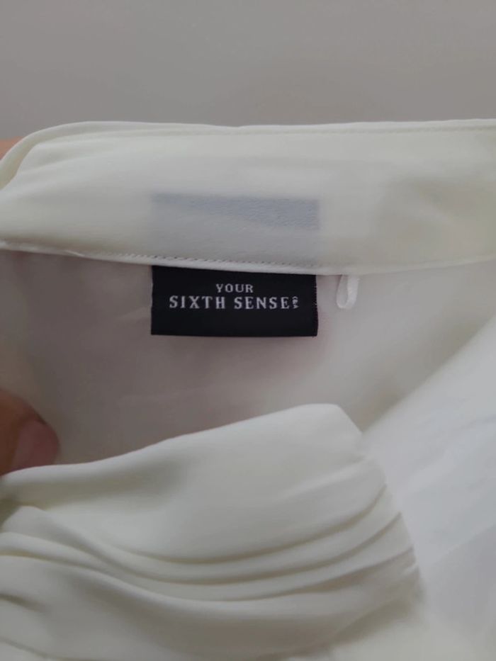 T shirt Your sixth sense blanc, taille XL - photo numéro 4